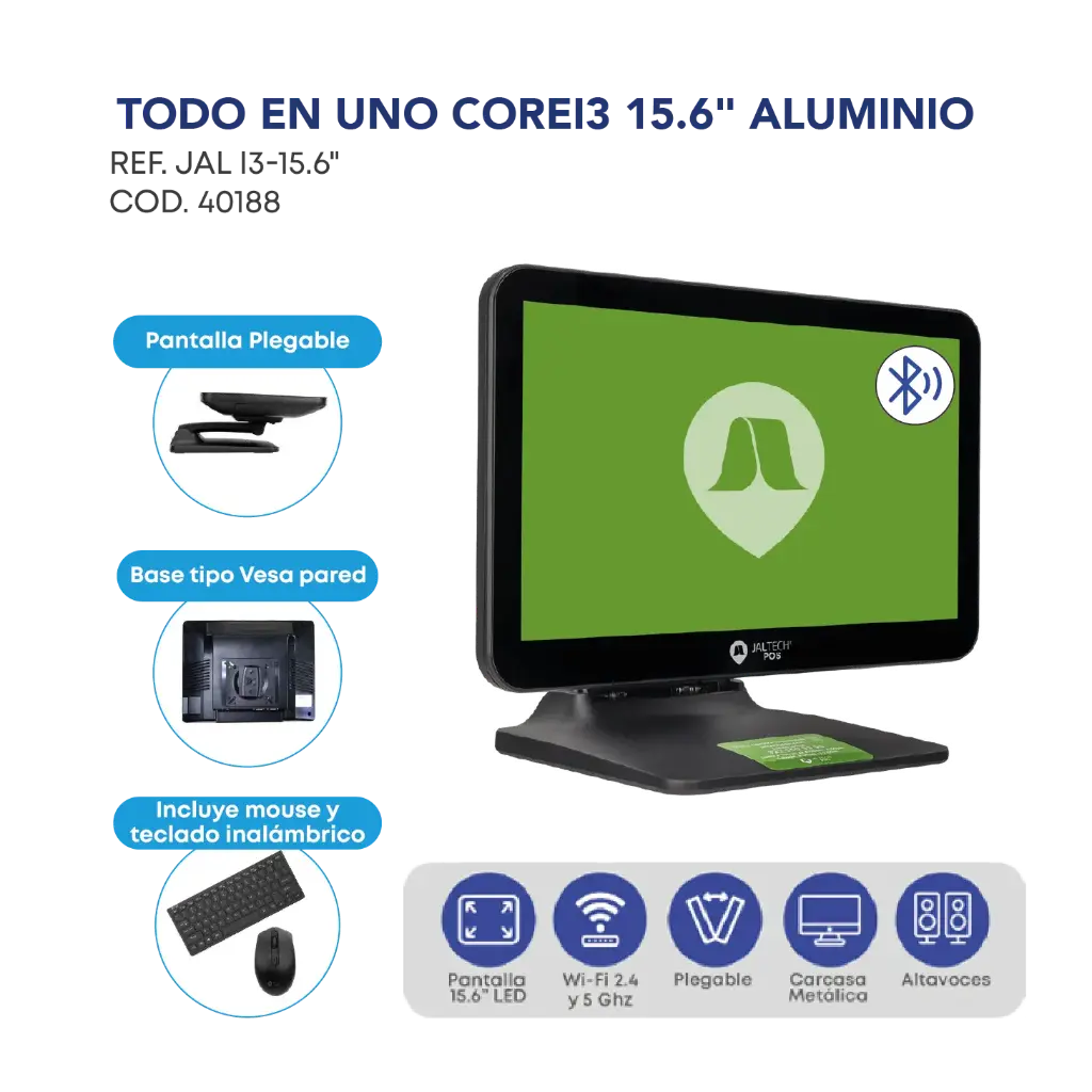 [DROXI-0255] Computador Corei3 15.6" Aluminio