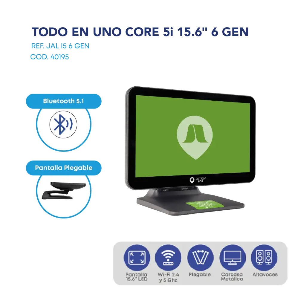 Computador Corei5 15.6" 6 GEN